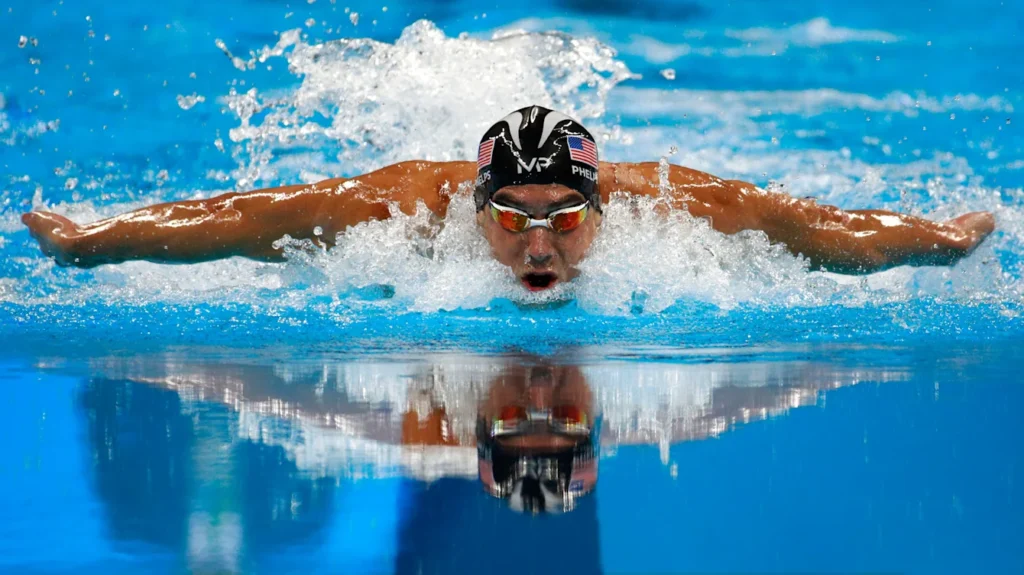 Swimming Gold: The Inspiring Journeys of Professional Competitive Swimmers 2 michael phelps