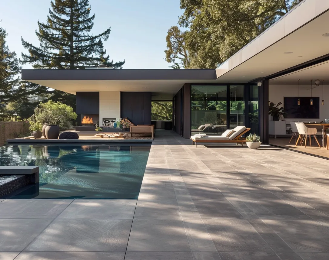 Modern Concrete Pool Deck: 20+ Designs You Will Love 1 Modern Concrete Pool Deck 2024: 20+ Designs You Will Love