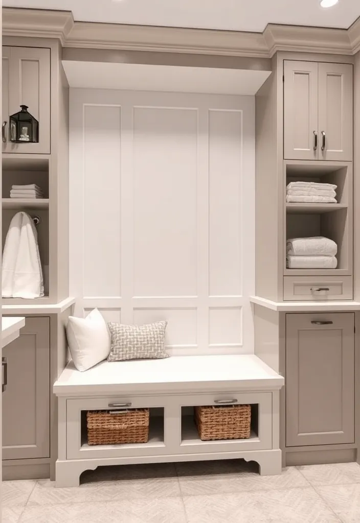 21 Gorgeous Pool House Bathroom Ideas You’ll Want to Dive Into! 22 21 Gorgeous Pool House Bathroom Ideas You’ll Want to Dive Into! - 21. Custom Built-Ins