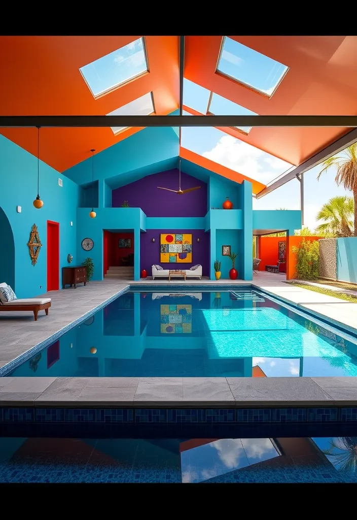 20+ Stunning Pool House Designs That Will Make Your Backyard the Envy of the Neighborhood! 22 21 Stunning Pool House Designs That Will Make Your Backyard the Envy of the Neighborhood! - 21. Artistic Expression