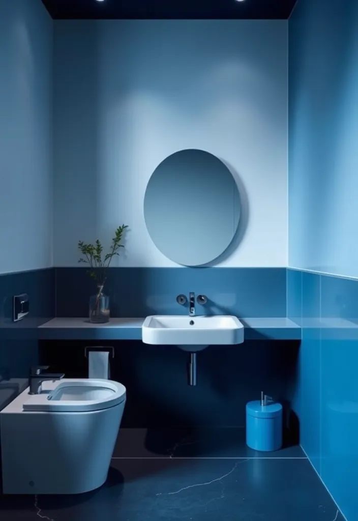 21 Gorgeous Pool House Bathroom Ideas You’ll Want to Dive Into! 21 21 Gorgeous Pool House Bathroom Ideas You’ll Want to Dive Into! - 20. Monochromatic Magic