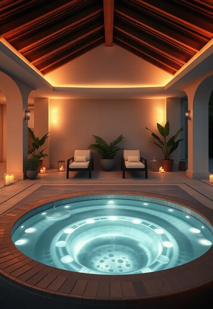 22 Pool House Ideas That Will Turn Your Backyard into a Luxurious Retreat (Wait Until You See #10!) 8 22 Pool House Ideas That Will Turn Your Backyard into a Luxurious Retreat (Wait Until You See #10!) - 7. Luxurious Spa Retreat