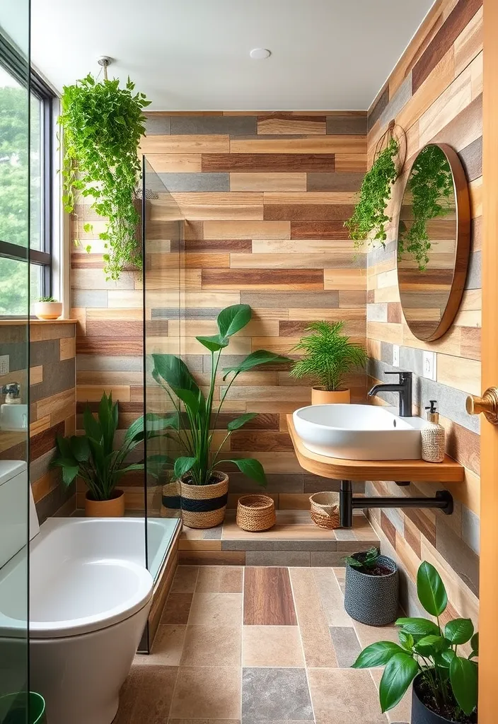 21 Gorgeous Pool House Bathroom Ideas You’ll Want to Dive Into! 8 21 Gorgeous Pool House Bathroom Ideas You’ll Want to Dive Into! - 7. Eco-Friendly Design