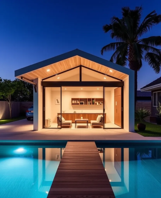 20+ Stunning Pool House Designs That Will Make Your Backyard the Envy of the Neighborhood! 18 image 5