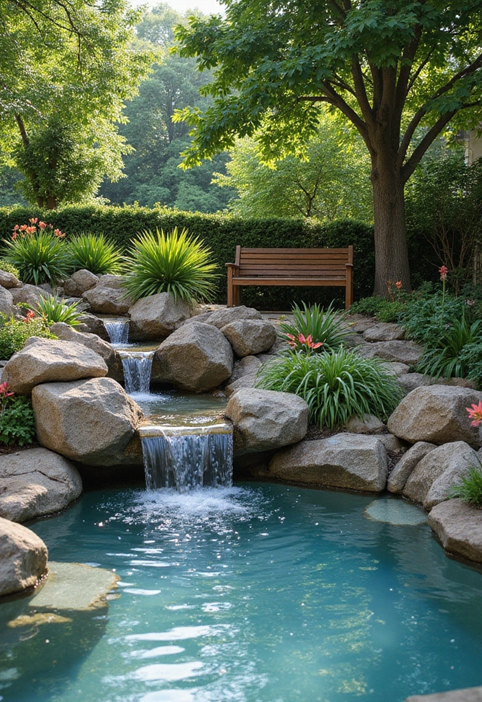 15 Stunning Natural Swimming Pool Designs That Will Make Your Backyard a Paradise 2 15 Stunning Natural Swimming Pool Designs That Will Make Your Backyard a Paradise! - 1. The Rock Garden Pool
