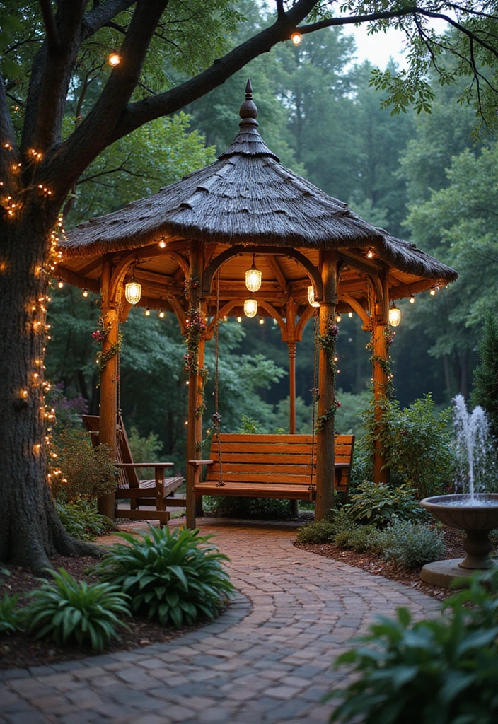 21 Dreamy Backyard Pool Cabana Designs for the Ultimate Summer Retreat 12 21 Dreamy Backyard Pool Cabana Designs for the Ultimate Summer Retreat (Check Out #12!) - 11. Fantasy Fairy Tale Cabana