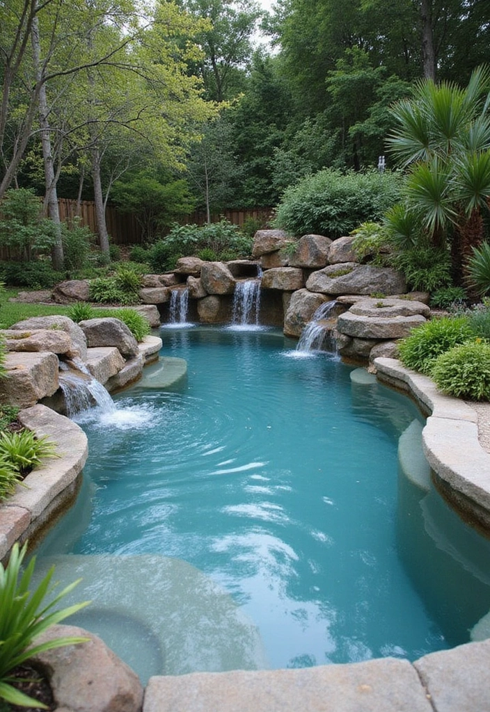 15 Stunning Natural Swimming Pool Designs That Will Make Your Backyard a Paradise 13 15 Stunning Natural Swimming Pool Designs That Will Make Your Backyard a Paradise! - 12. The Natural Spa