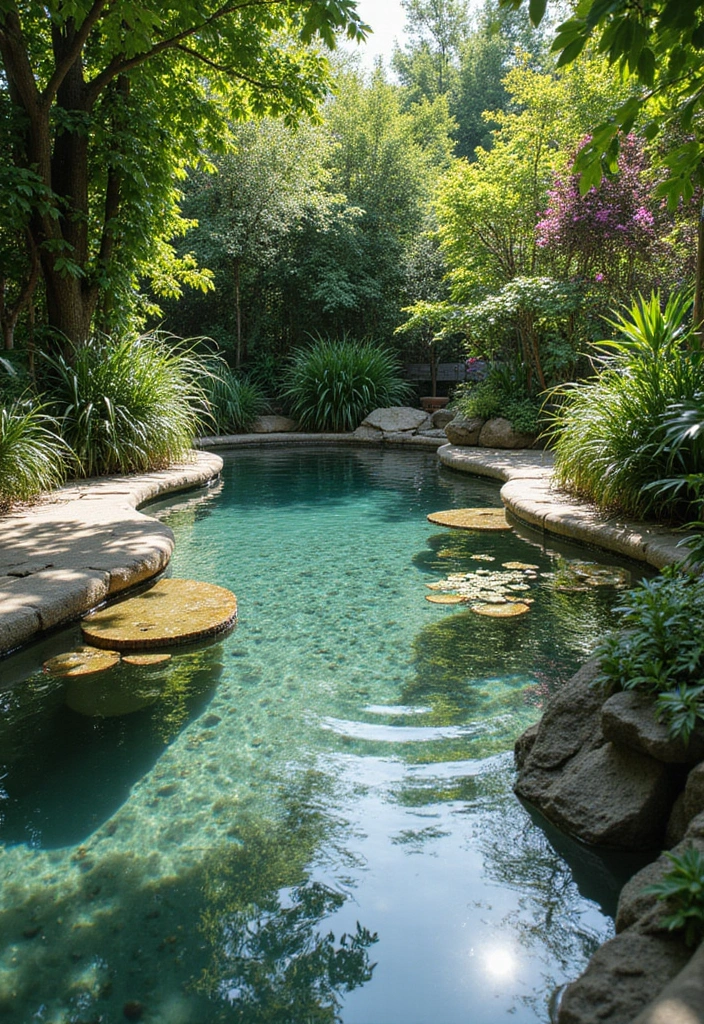 15 Stunning Natural Swimming Pool Designs That Will Make Your Backyard a Paradise 4 15 Stunning Natural Swimming Pool Designs That Will Make Your Backyard a Paradise! - 3. The Eco-Friendly Retreat