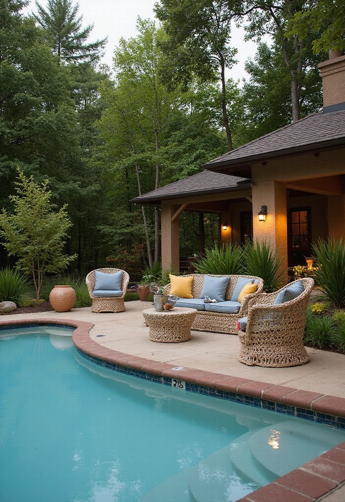 21 Stunning Pool Deck Decorating Ideas That Will Make You Want to Dive Right In 16 21 Stunning Pool Deck Decorating Ideas That Will Make You Want to Dive Right In! - 15. Eco-Friendly Decor