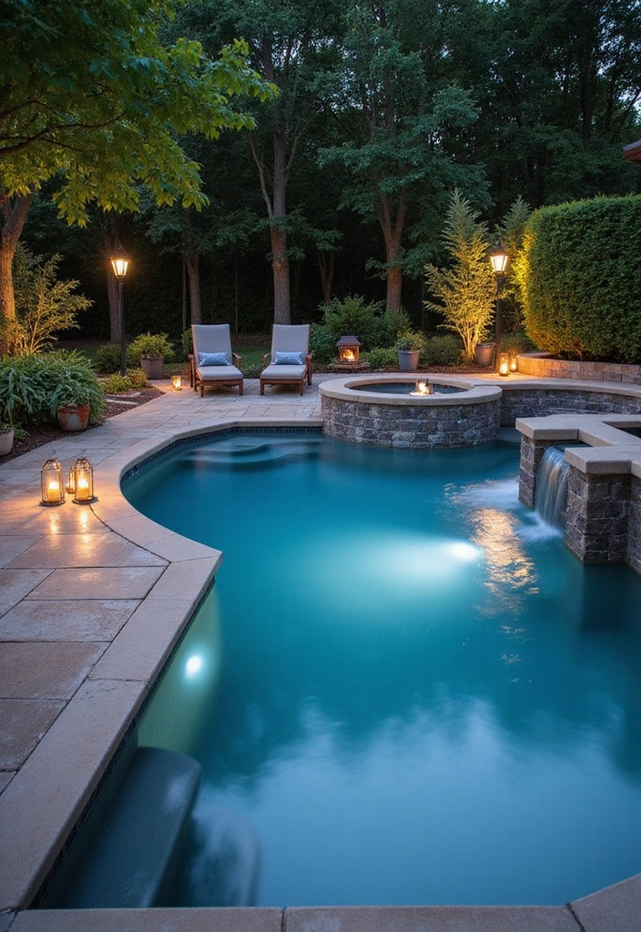 21 Creative Above Ground Pool Deck Ideas for the Ultimate Summer Hangout (You Won't Believe #9!) 10 21 Creative Above Ground Pool Deck Ideas for the Ultimate Summer Hangout (You Won't Believe #9!) - 9. Luxurious Spa Vibes