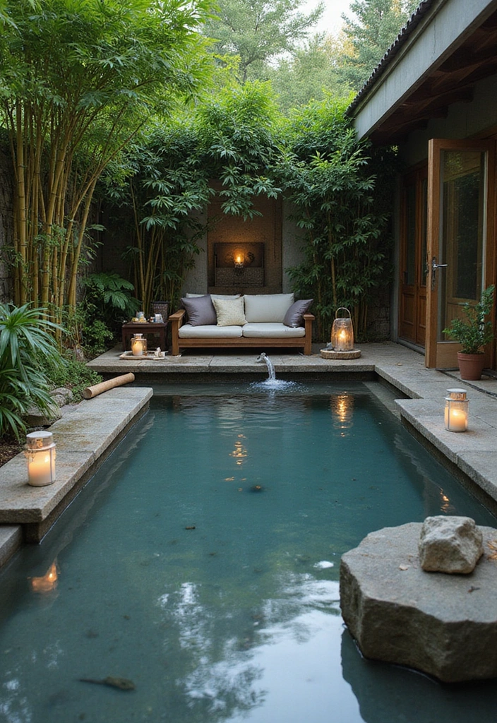 15 Stunning Backyard Pool Ideas That'll Transform Your Summer Paradise 11 15 Stunning Backyard Pool Ideas That'll Transform Your Summer Paradise (You Won't Believe #8!) - 11. Zen Pool Retreat
