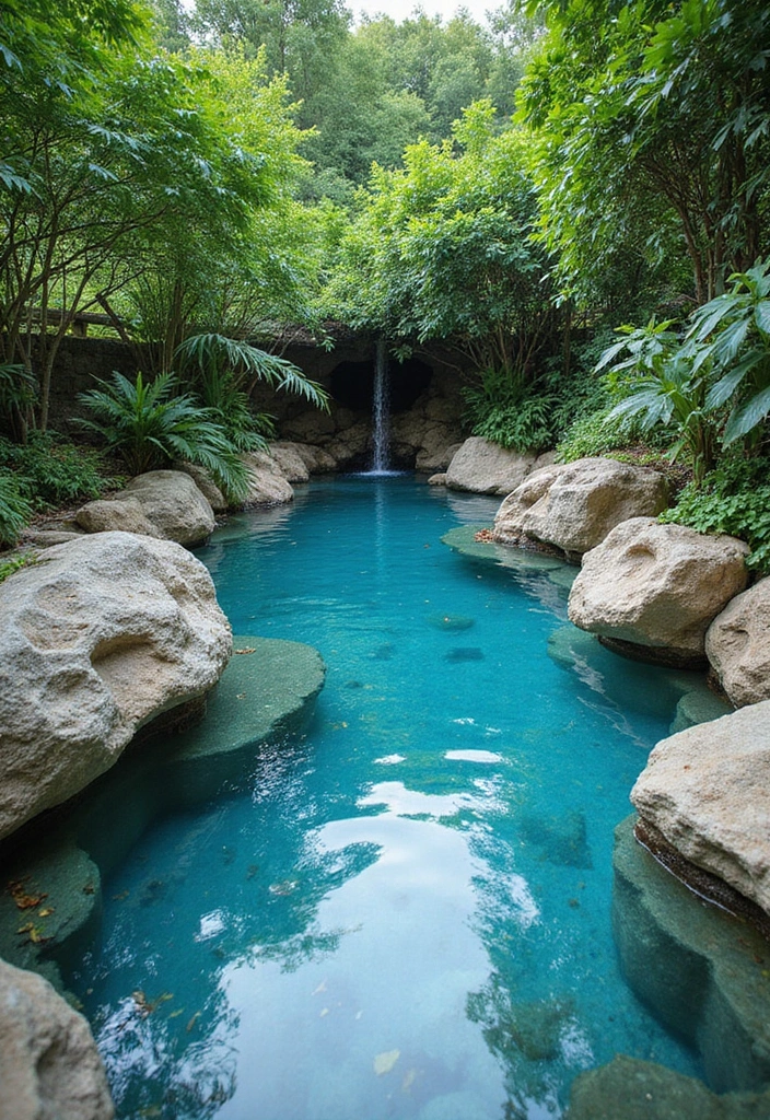 15 Stunning Natural Swimming Pool Designs That Will Make Your Backyard a Paradise 11 15 Stunning Natural Swimming Pool Designs That Will Make Your Backyard a Paradise! - 10. The Natural Lagoon