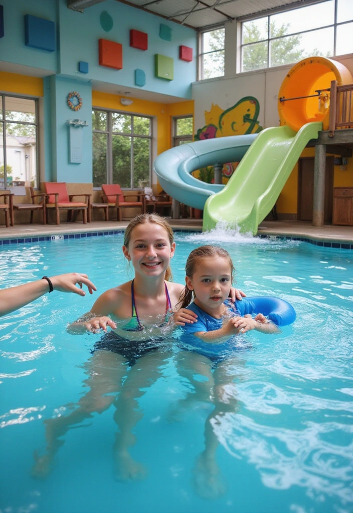 15 Indoor Pool Concepts That'll Elevate Your Home Decor to a Whole New Level 7 15 Indoor Pool Concepts That'll Elevate Your Home Decor to a Whole New Level! - 6. Family Fun Pool