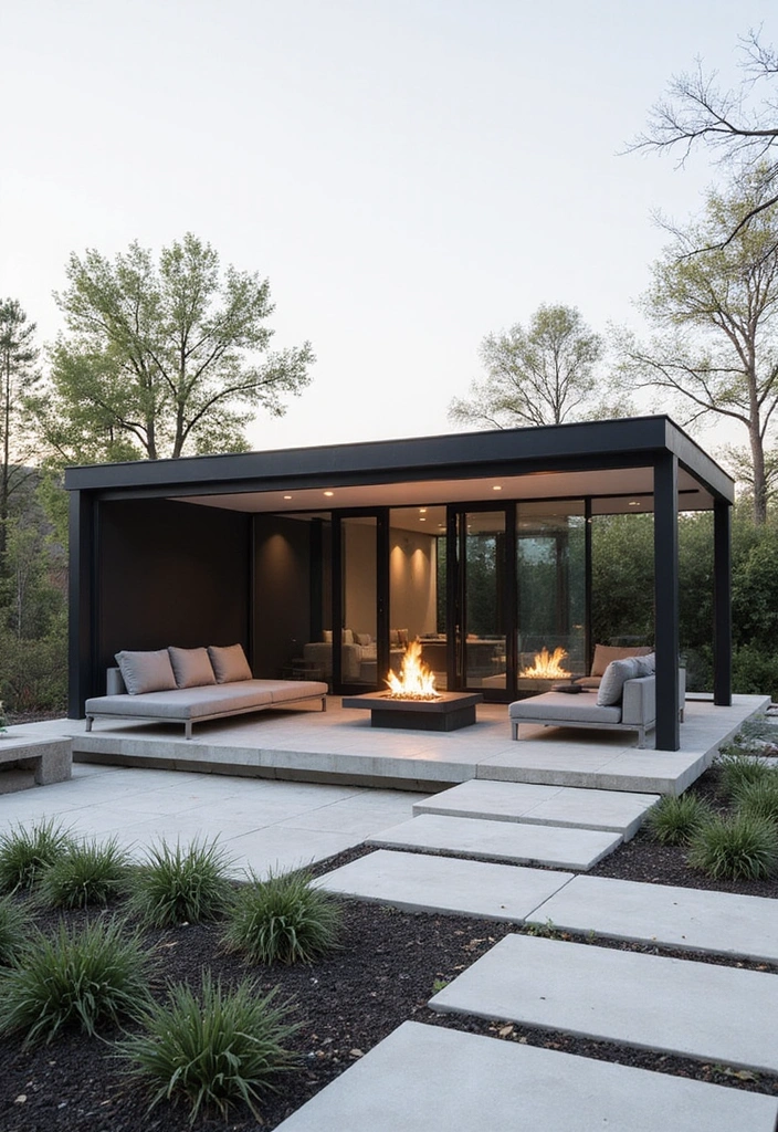 21 Dreamy Backyard Pool Cabana Designs for the Ultimate Summer Retreat 3 21 Dreamy Backyard Pool Cabana Designs for the Ultimate Summer Retreat (Check Out #12!) - 2. Modern Minimalist Cabana