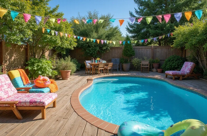 swimmR - We Are Swimming 202 15 Creative Ways to Decorate Your Wooden Pool Deck for Summer Parties (Your Friends Will Love #8!)