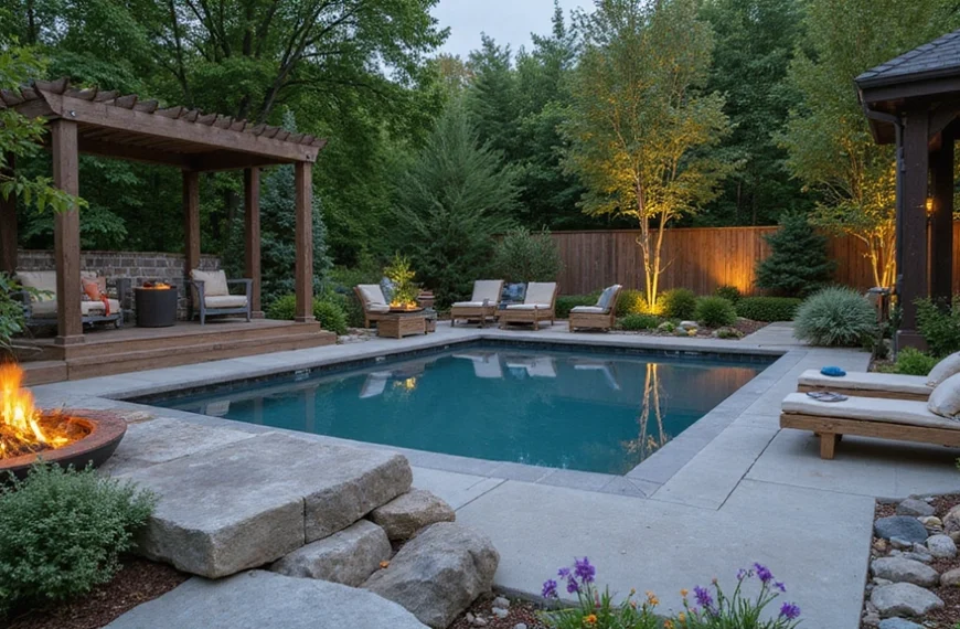 swimmR - We Are Swimming 198 20 Creative Landscaping Ideas for a Small Backyard with Pool (Prepare to Be Inspired)