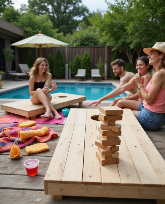15 Creative Ways to Decorate Your Wooden Pool Deck for Summer Parties (Your Friends Will Love #8!) 10 image 4