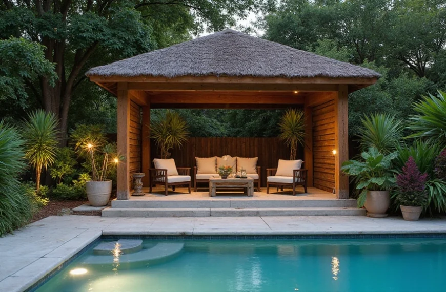 swimmR - We Are Swimming 101 21 Dreamy Backyard Pool Cabana Designs for the Ultimate Summer Retreat