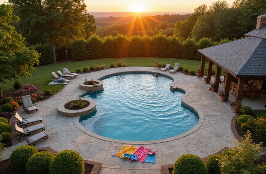 swimmR - We Are Swimming 25 21 Stunning Pools Backyard Inground That’ll Turn Your Garden into a Summer Paradise