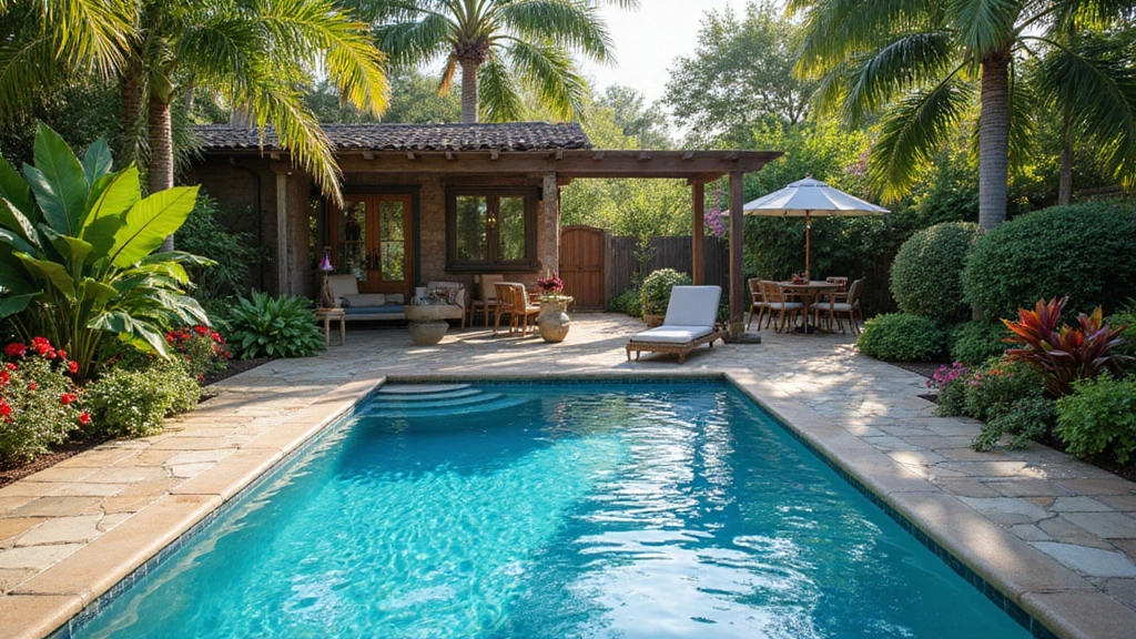 15 Stunning Backyard Pool Landscaping Ideas That Will Make You Want to Dive Right In 1 image 7