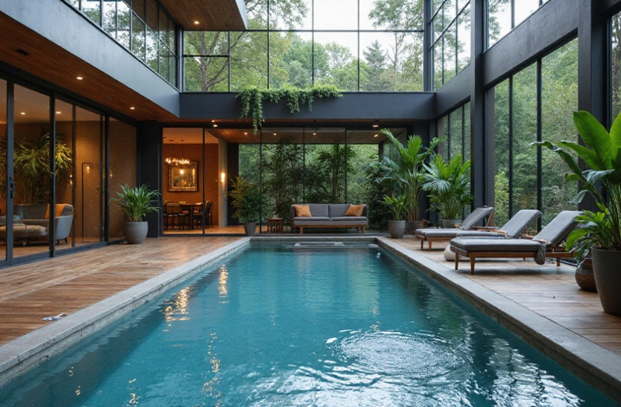 swimmR - We Are Swimming 107 15 Indoor Pool Concepts That’ll Elevate Your Home Decor to a Whole New Level